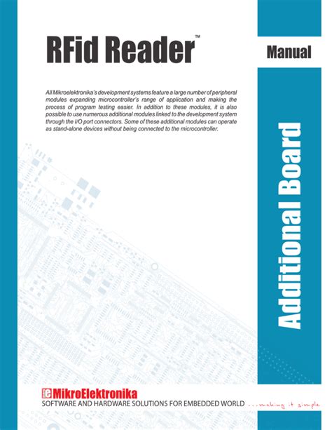 rfid reader manual